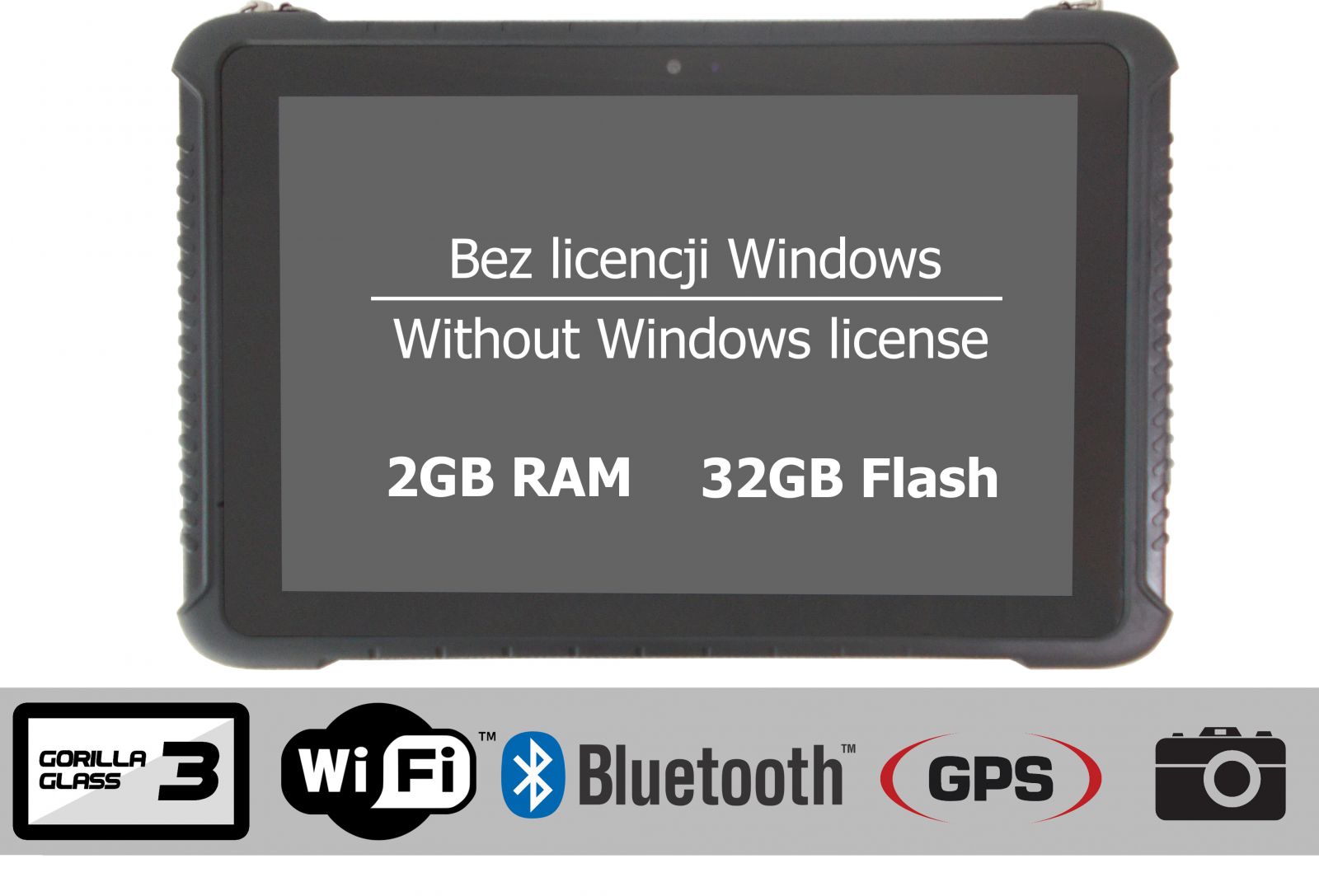 Windows 10 2GB RAM 32GB Flash EMMC Gorilla Glass 3 WiFi Bluetooth GPS Aparat Emdoor I16H mobilator.pl